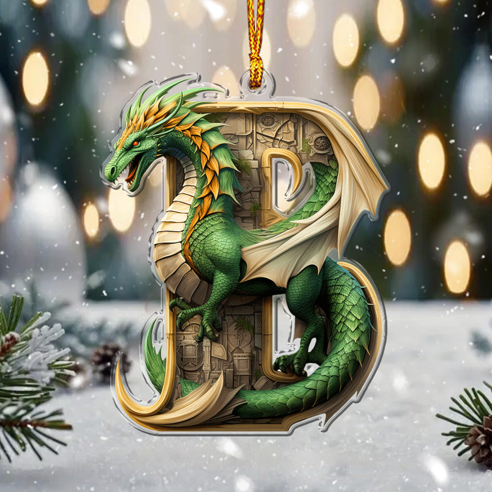 Dragon Hanging - Personalized Ornament 09naqg071124