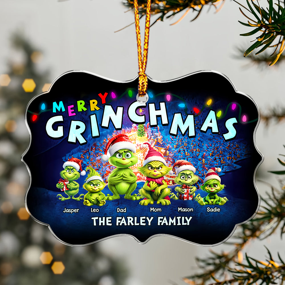 Personalized Gifts For Family Christmas Ornament