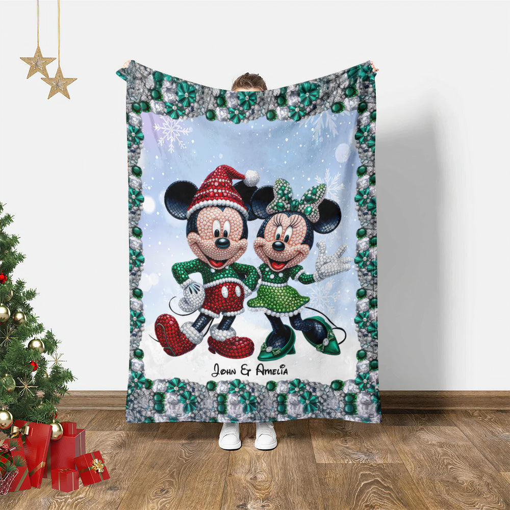 Magic Couple - Personalized Mouse Quilt Set 02nath271124