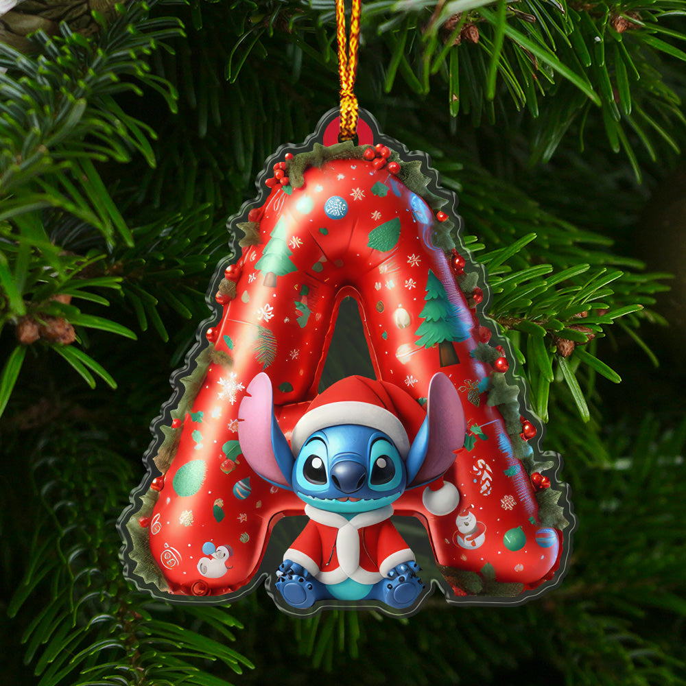 Merry Stitchmas - Personalized Ohana Ornament