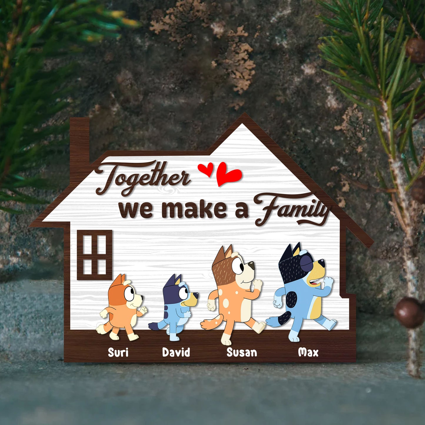 Personalized Wood Sign - Gift For Family