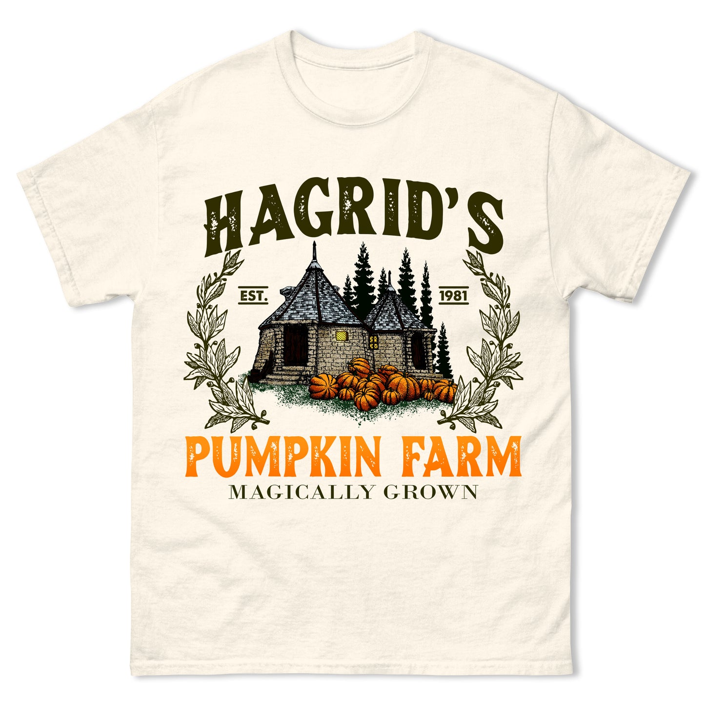 Retro Pumpkin Farm - Personalized Unisex T-Shirt, Hoodie, Sweatshirt - Halloween Shirt For Fan