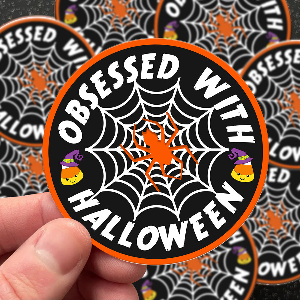 Obsessed with Halloween Sticker