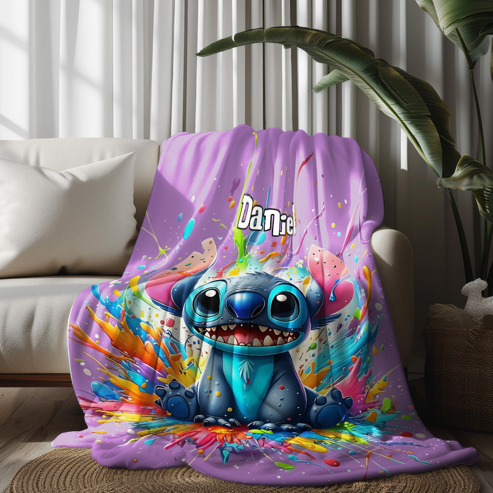 Colorful Ohana - Personalized Ohana Blanket 06nath131224