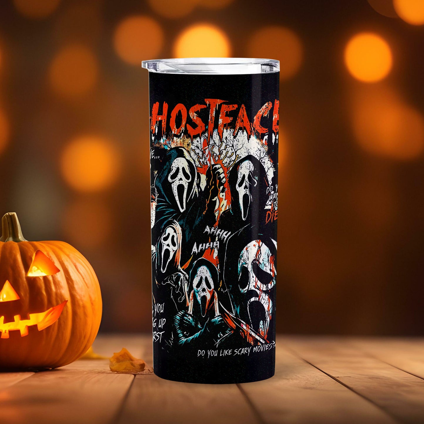 Halloween Gifts For Horror Movie Fans Tumbler