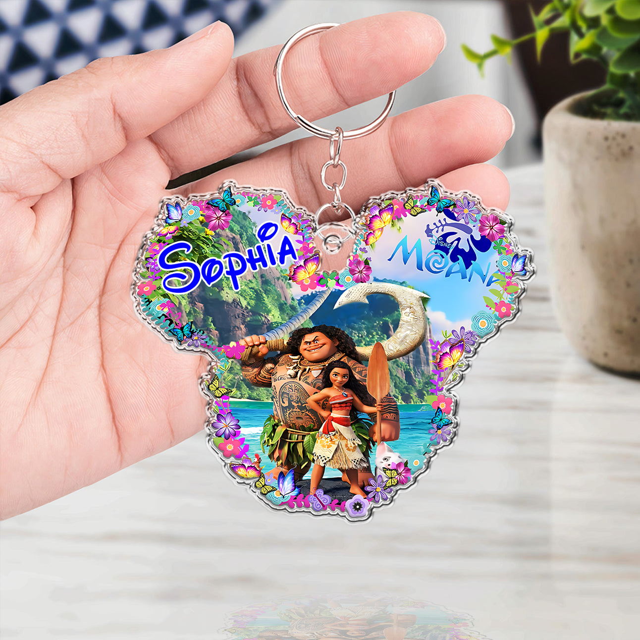 Sea Blossom - Personalized Keychain 06nami051224