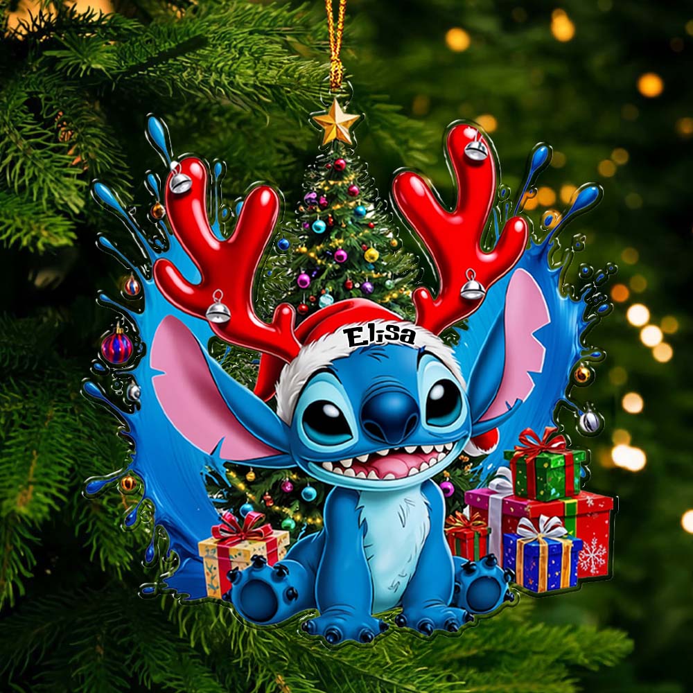 Ohana Means Family - Personalized Ohana Ornament 09nami251124