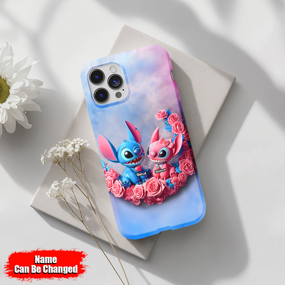 Cartoon Custom Phone Case For Couple 03nath051224