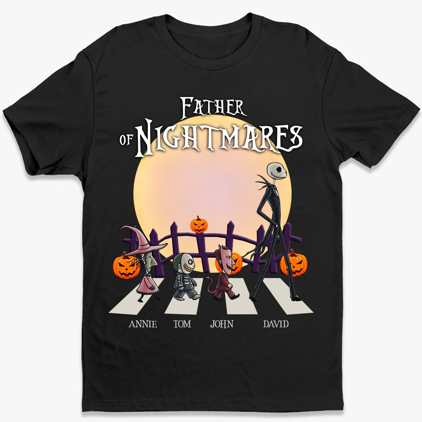 Father Of Nightmares - Personalized Unisex T-Shirt, Hoodie, Sweatshirt - Halloween Gift