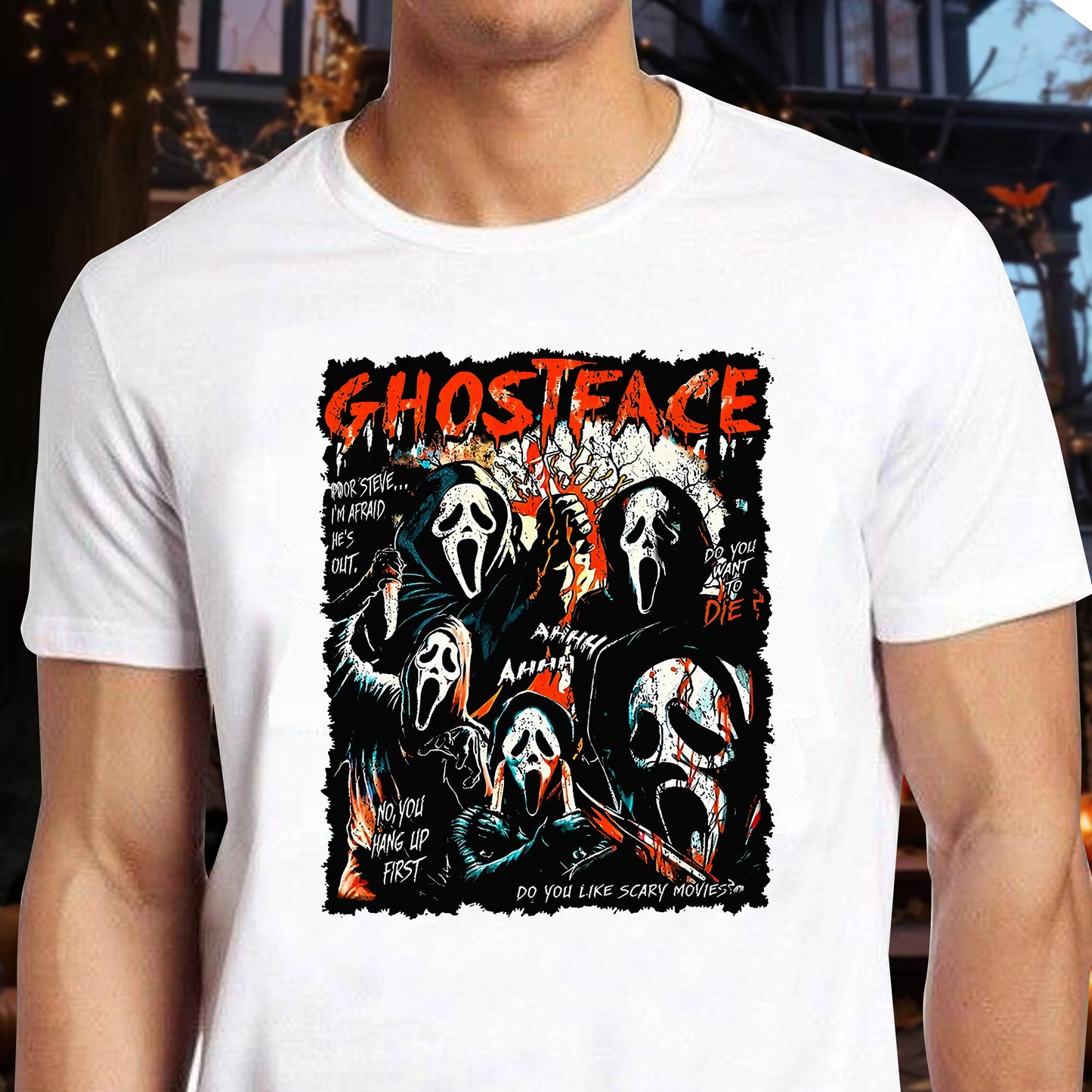 Halloween Gifts For Horror Movie Fans Shirt