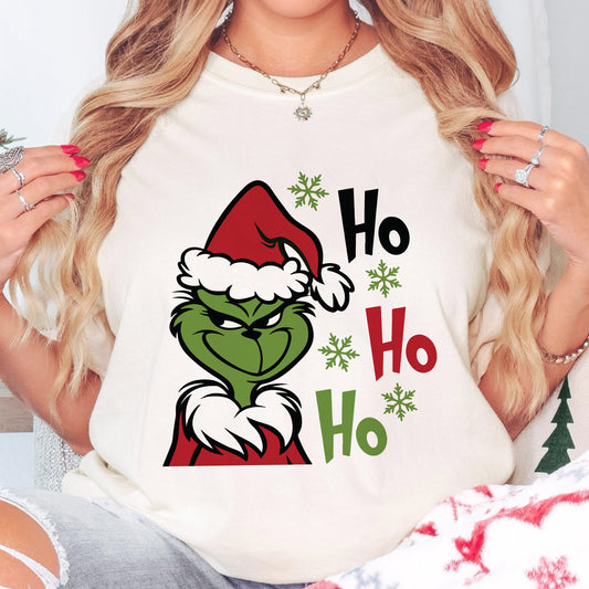 Grinch Mode On Christmas T-Shirt – Fun Holiday Graphic Tee for All Ages