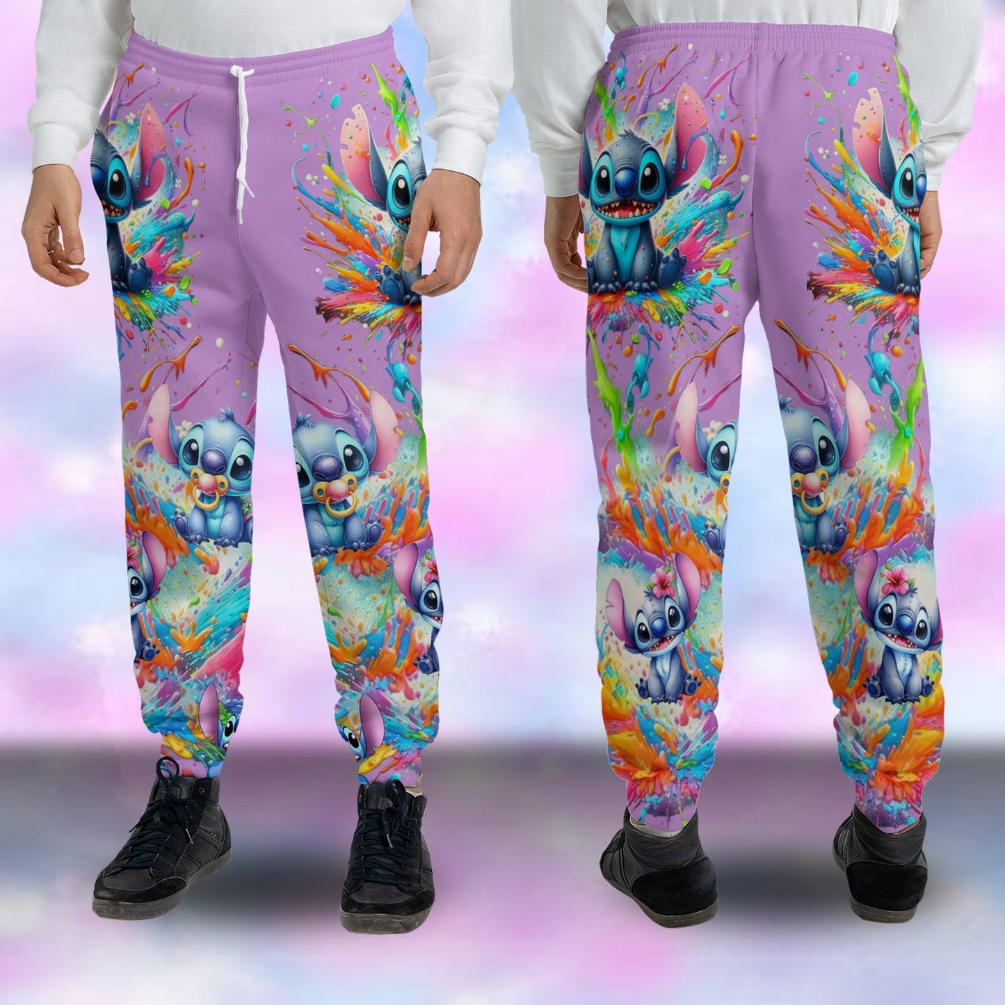 Colorful Ohana - Personalized Ohana Hoodie and Sweatpants 01naqg141224