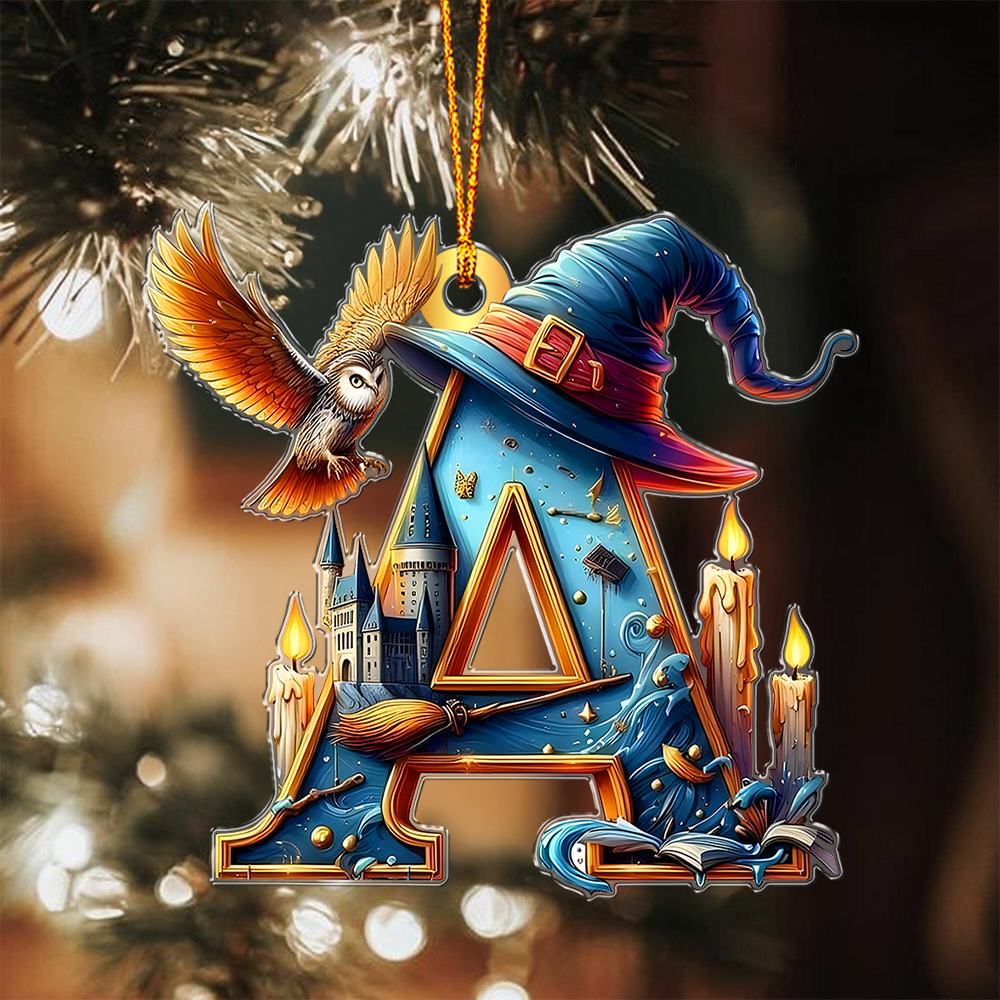 Alphabet Letters - Personalized Ornament 10nath021124