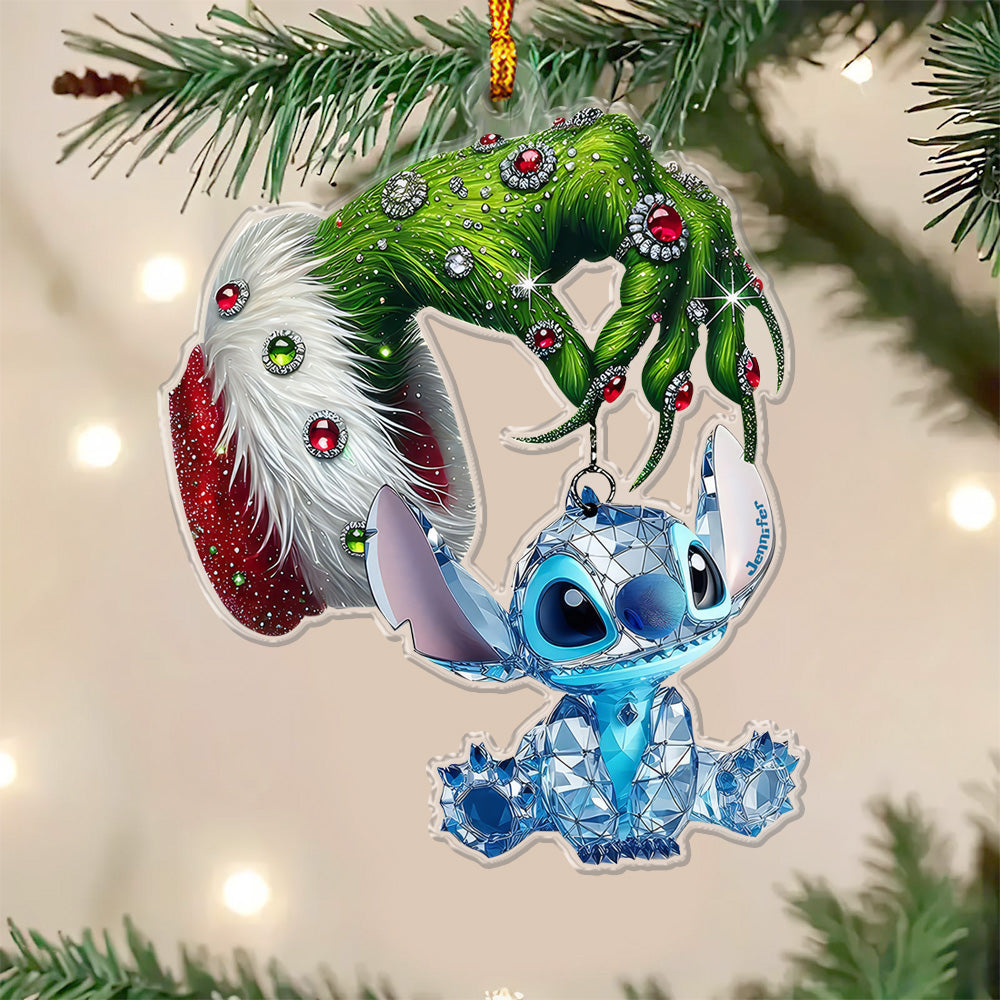 Merry Christmas - Personalized Ohana Ornament 11naqg151124