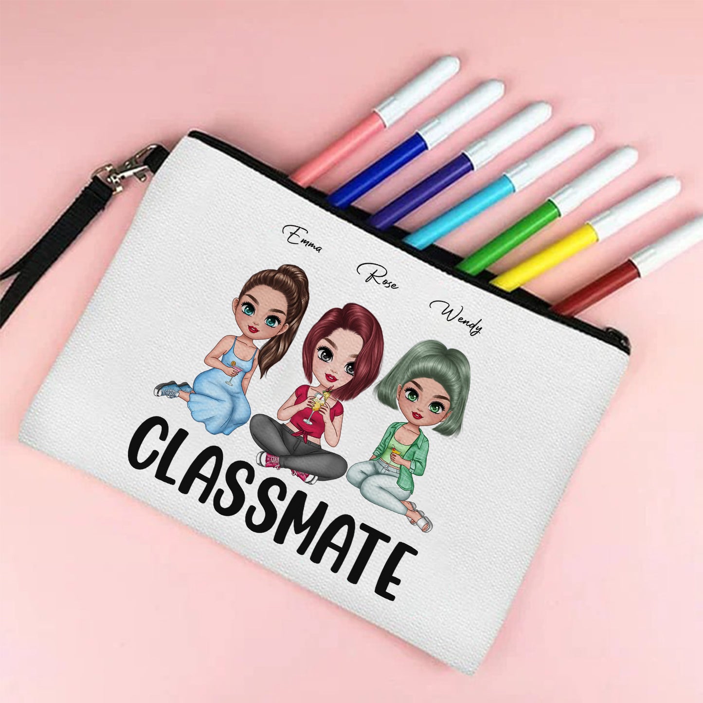 Personalized Back-To-School Classmate Tote Bag