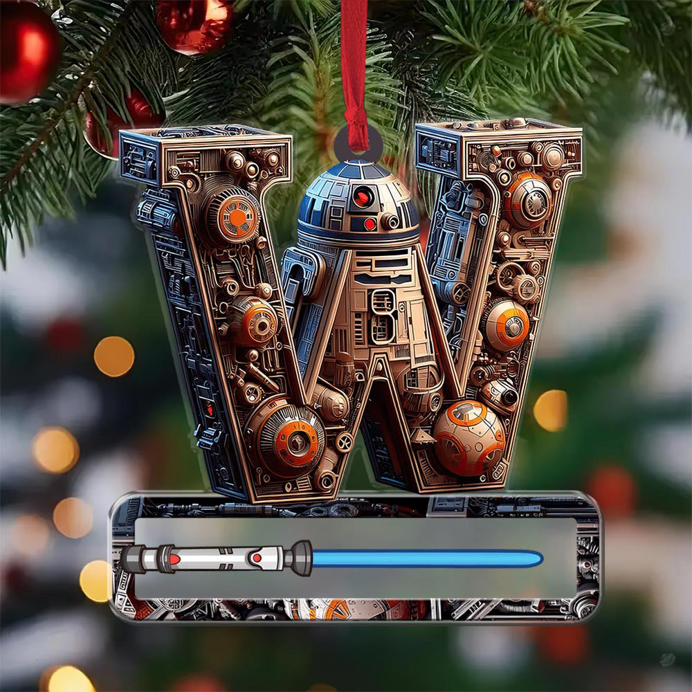 Few Bucks For Christmas - Personalized The Force Ornament