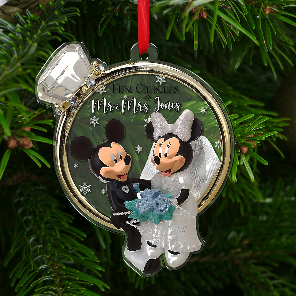 Personalized Gifts For Couple Christmas Ornament