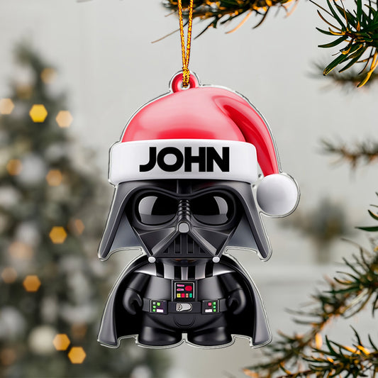 Merry Christmas - Personalized The Force Ornament