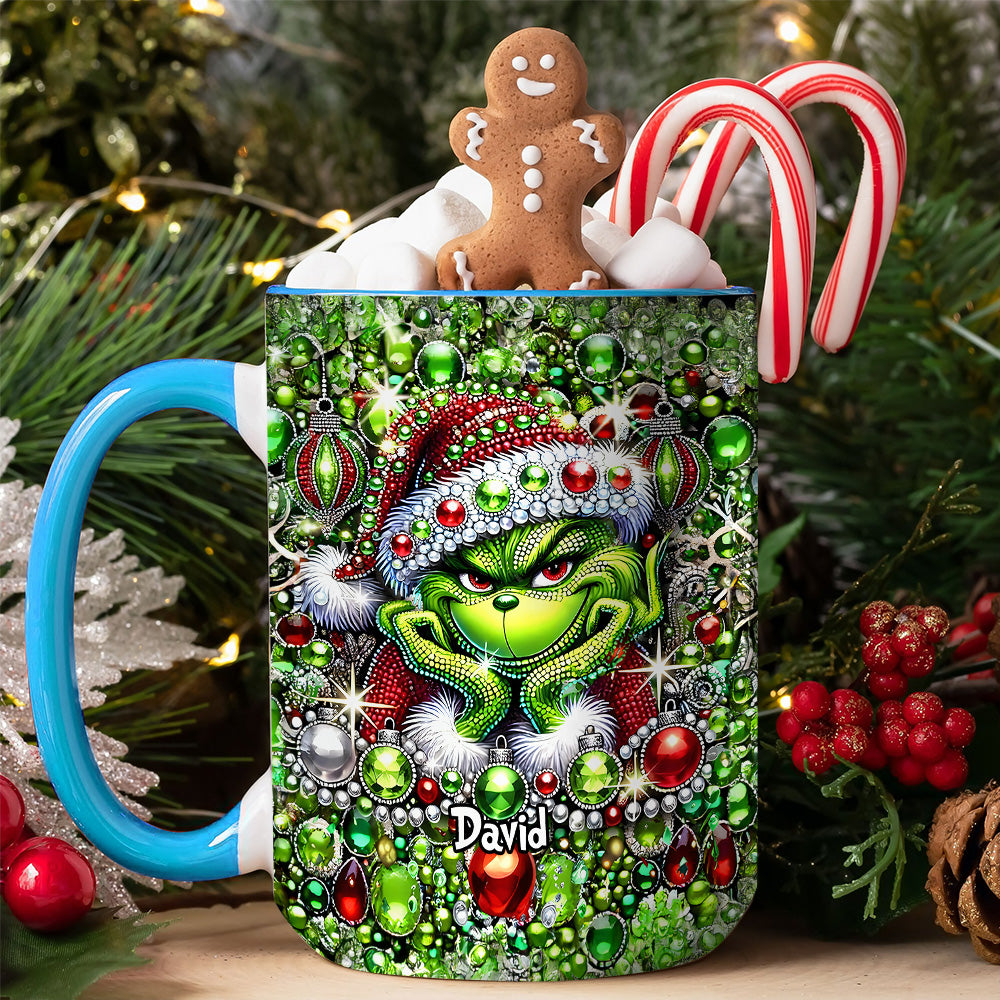 Merry Christmas - Personalized Stole Christmas Accent Mug 06nath211124