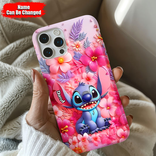 Floral Ohana - Personalized Ohana Full Print Phone Case 08nath111224