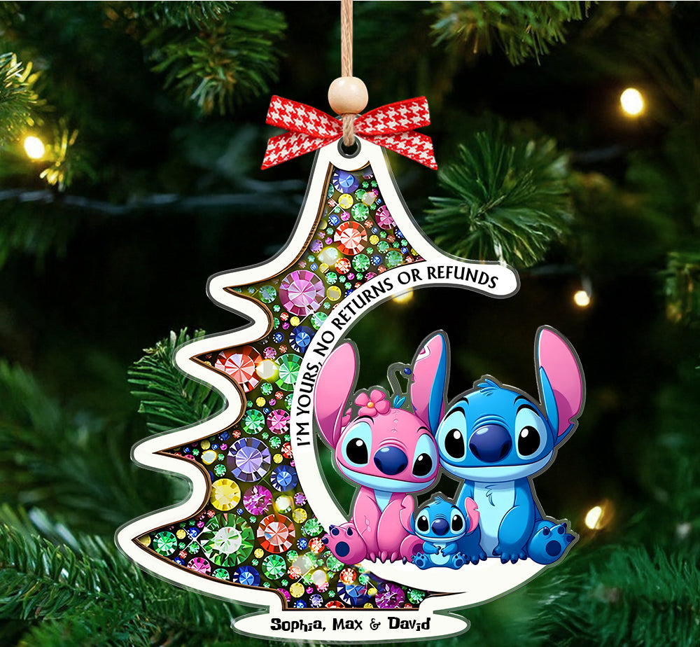 Any Name - Personalized Ohana Ornament