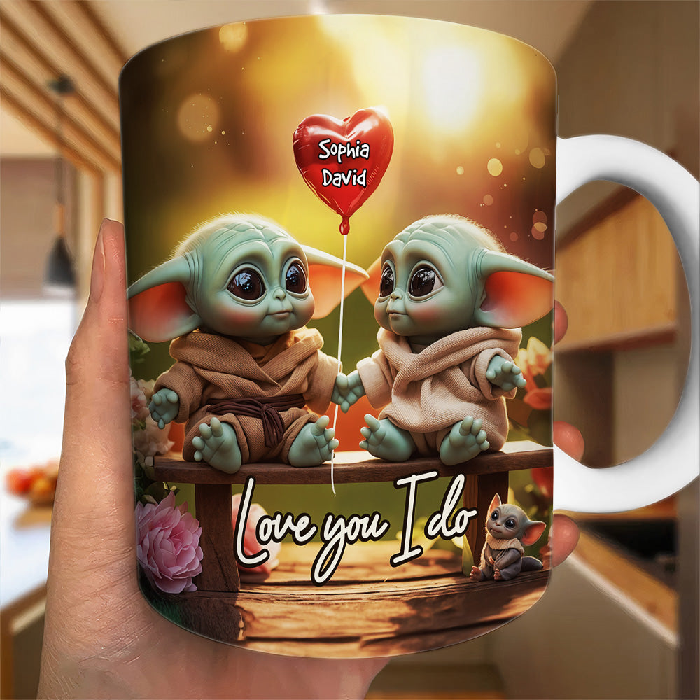 You & Me We Got This - Personalized The Force Accent Mug 05nath051224