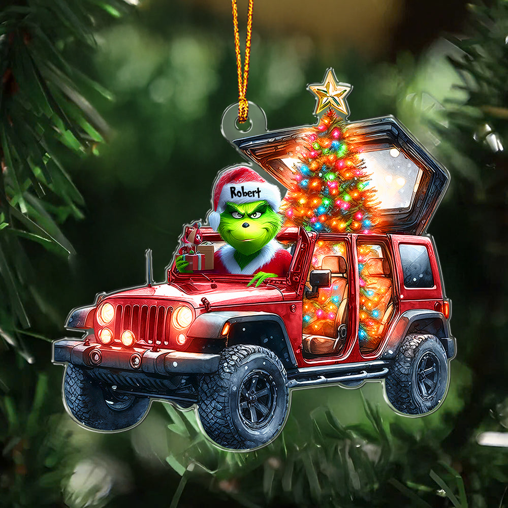 Personalized Gifts For Off Road Car Ornament Christmas 03nath181124