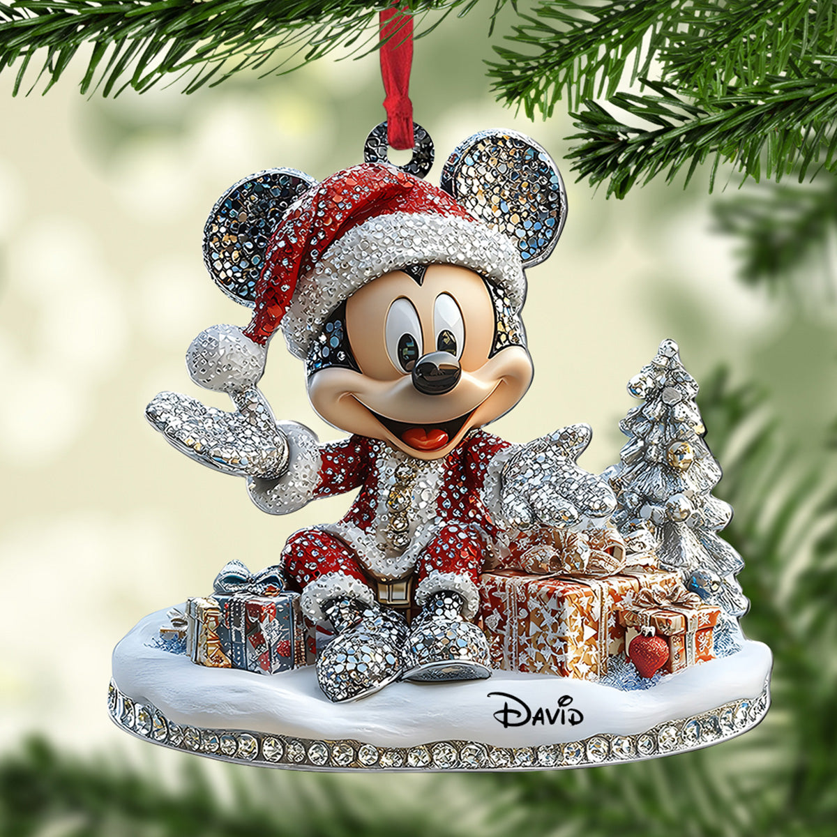 Perfect Holiday - Personalized Mouse Ornament 06naqg221024