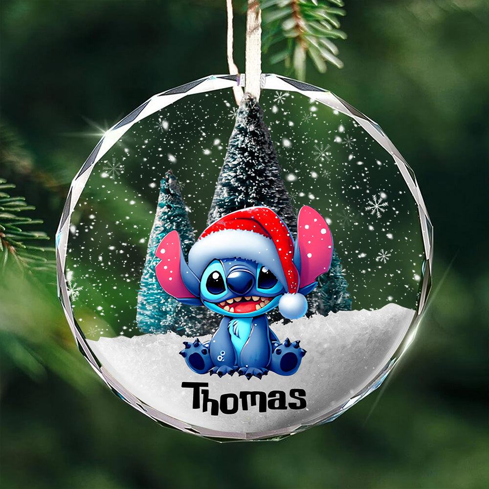 Personalized Disney Stitch Christmas Ornament 03naqg271124