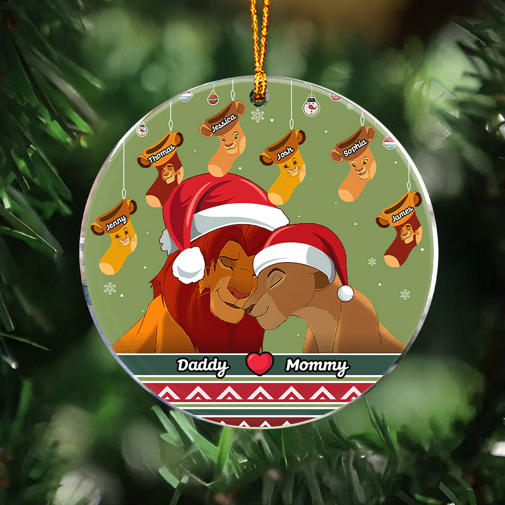 Personalized Gifts For Family Christmas Ornament