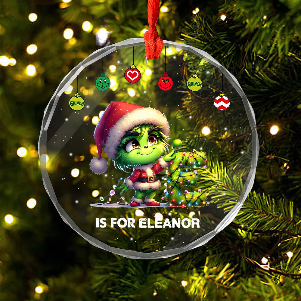 Personalized Christmas Gifts For Kids Crystal Ornament