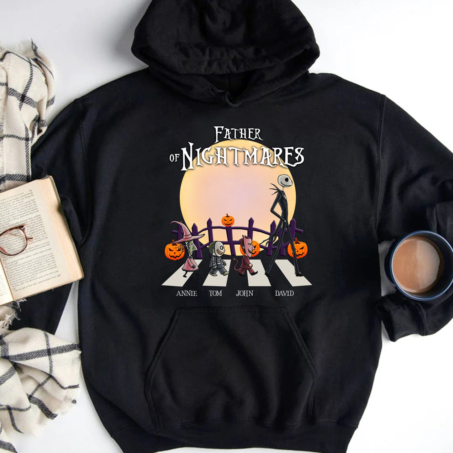 Father Of Nightmares - Personalized Unisex T-Shirt, Hoodie, Sweatshirt - Halloween Gift