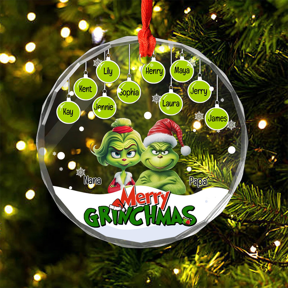 Monster Family Ornament - Personalized Gifts For Family 09naqg081124