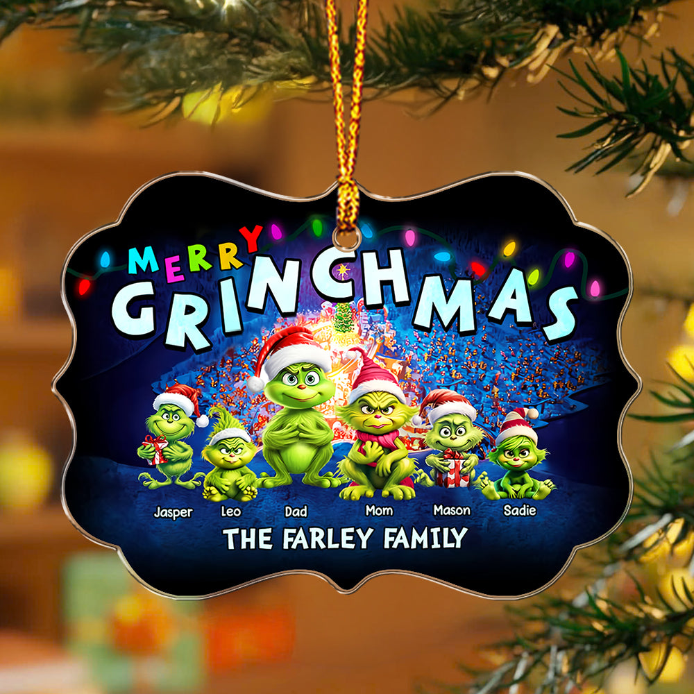 Personalized Gifts For Family Christmas Ornament