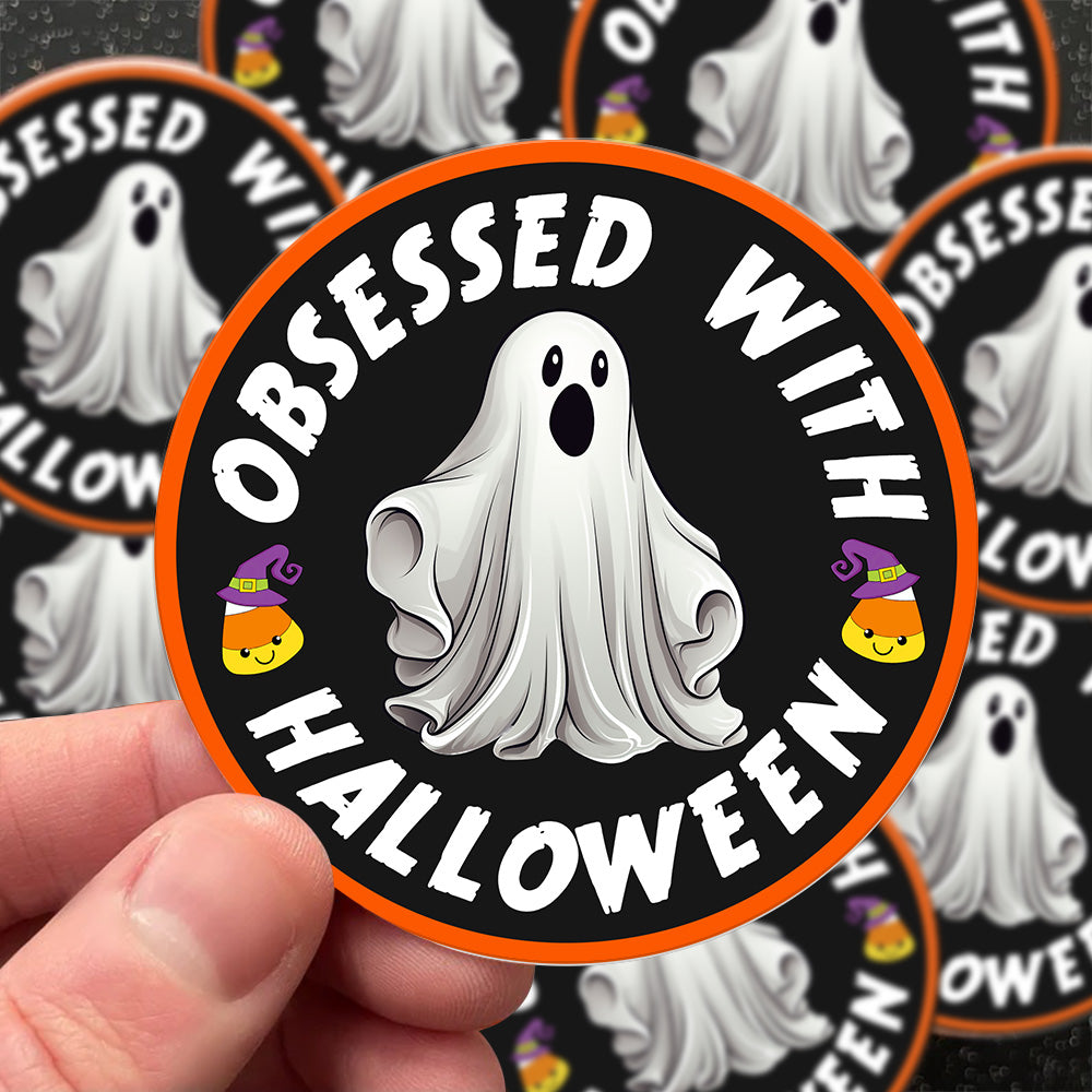 Obsessed with Halloween Sticker