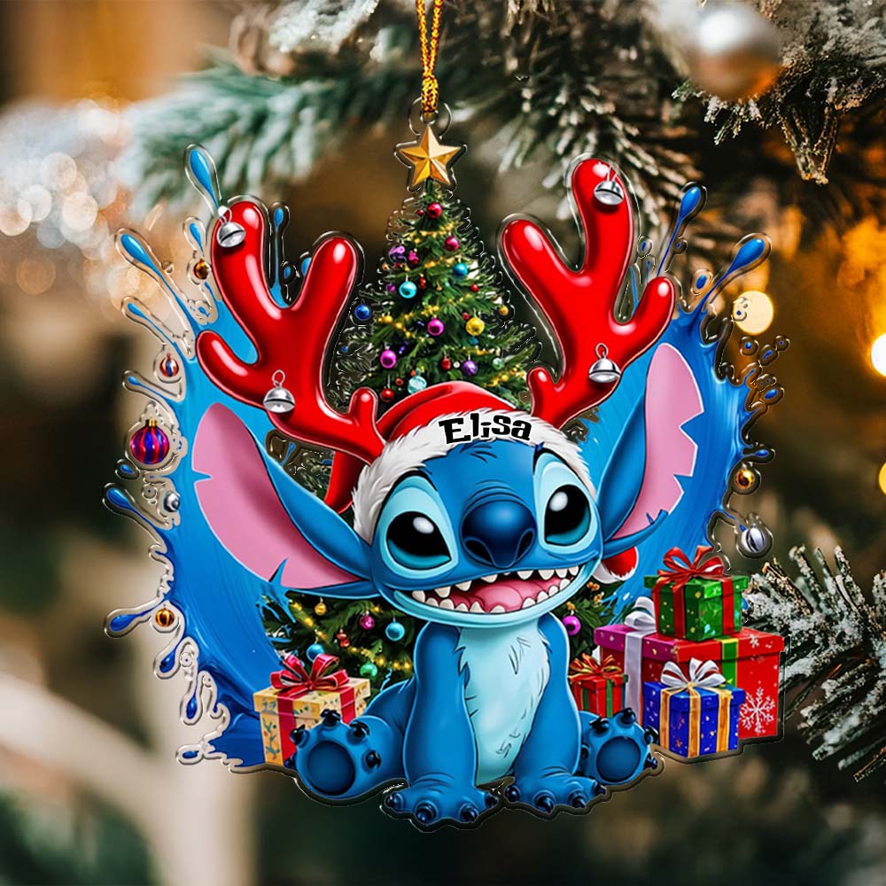 Ohana Means Family - Personalized Ohana Ornament 09nami251124