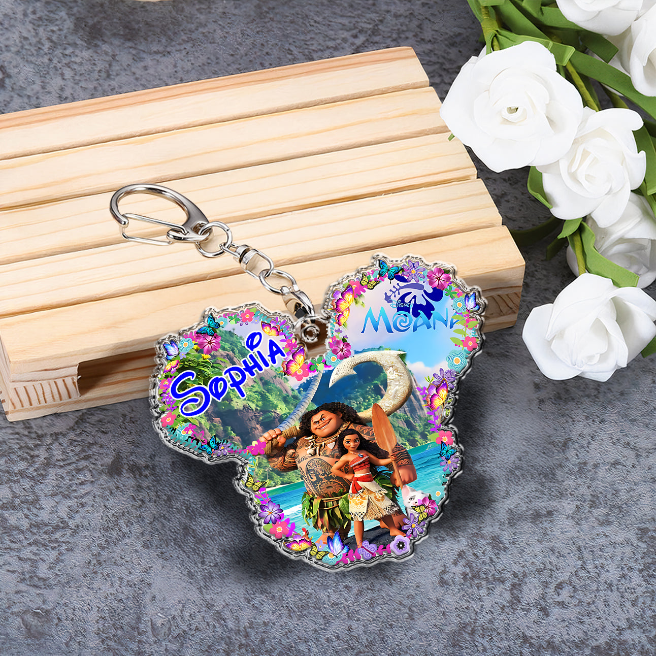 Sea Blossom - Personalized Keychain 06nami051224