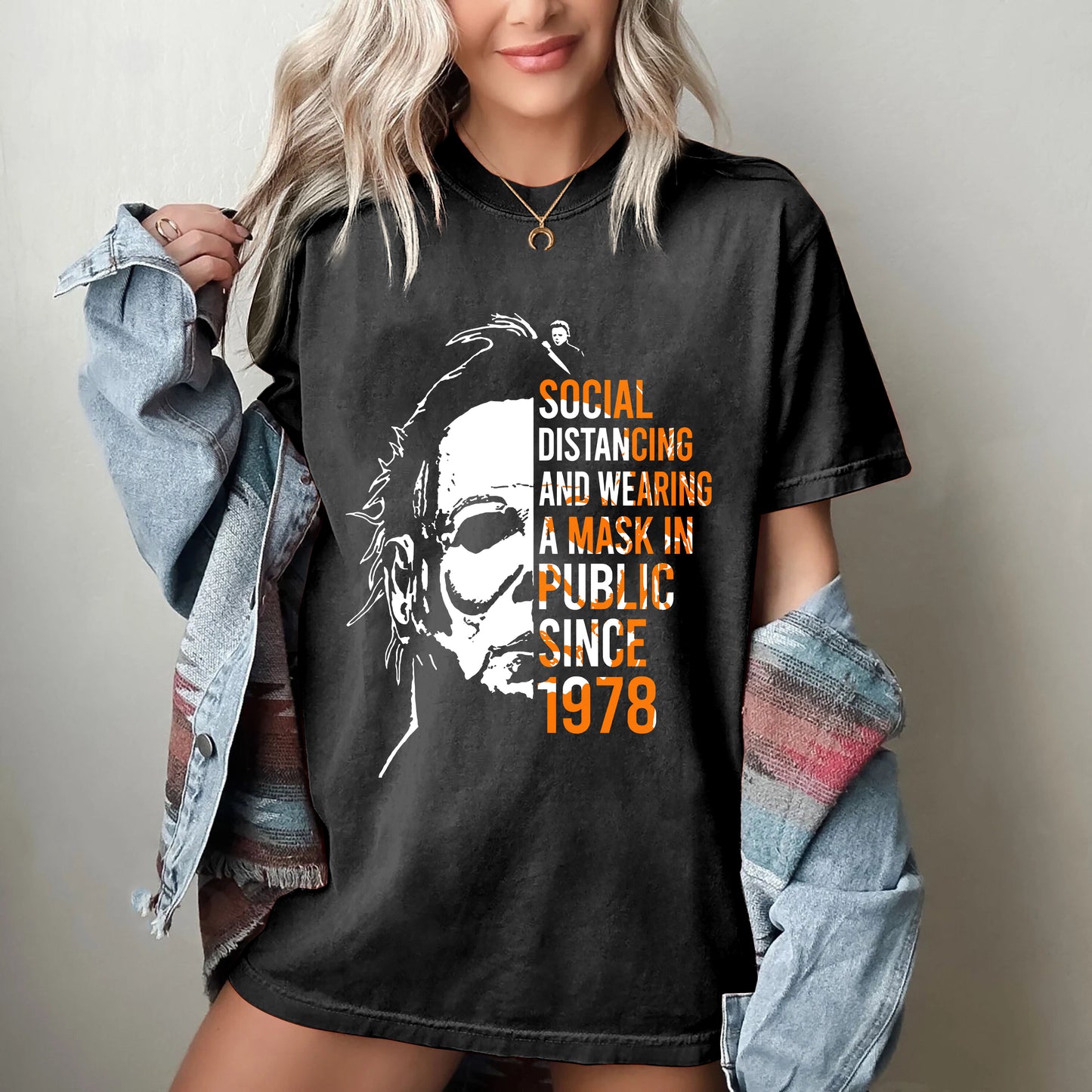 Halloween Shirt - Comfort Colors C1717 T-Shirts - Gift For Fan Movie