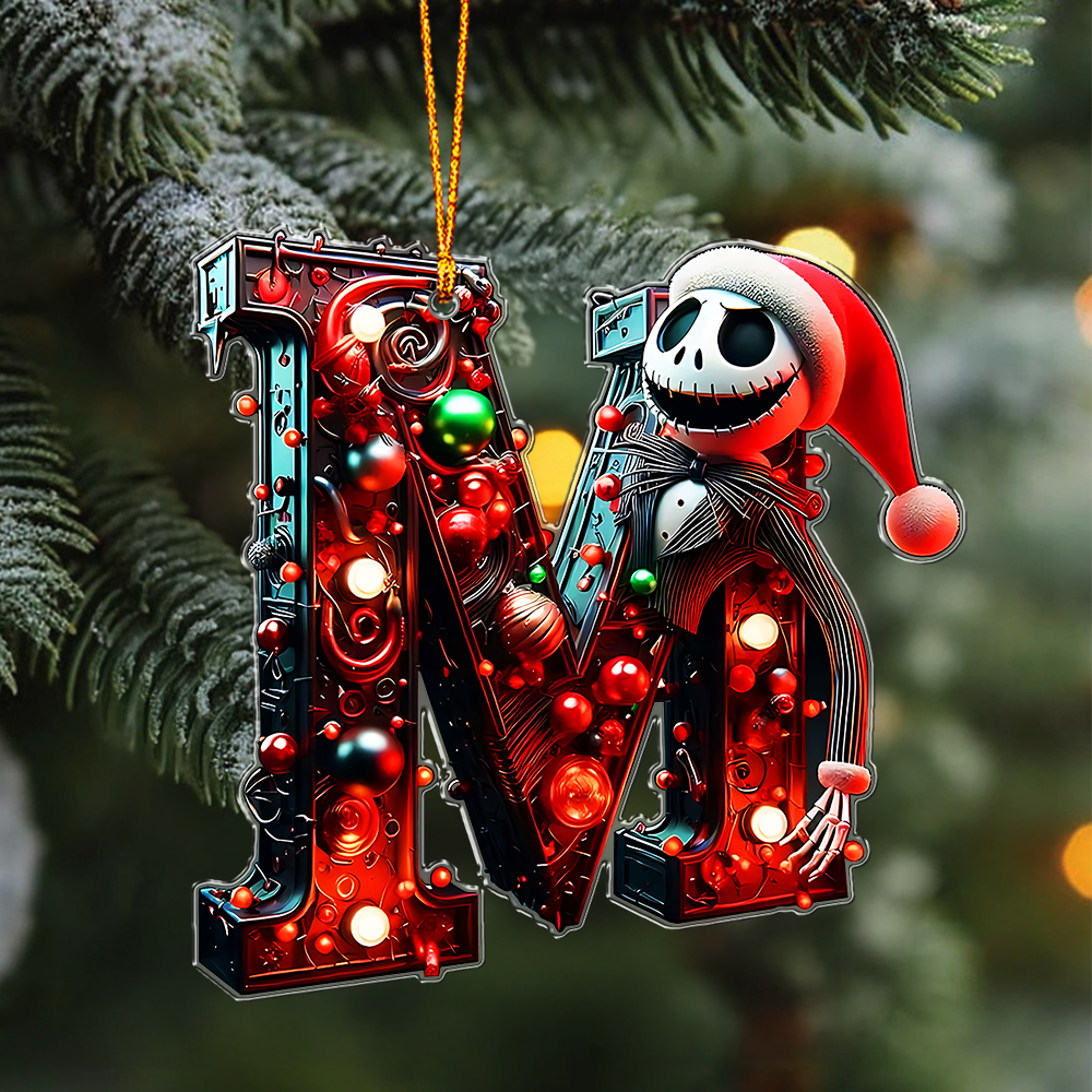 Nightmare Before Christmas - Personalized Nightmare Ornament 12nath311024