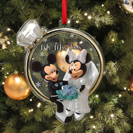 Personalized Gifts For Couple Christmas Ornament