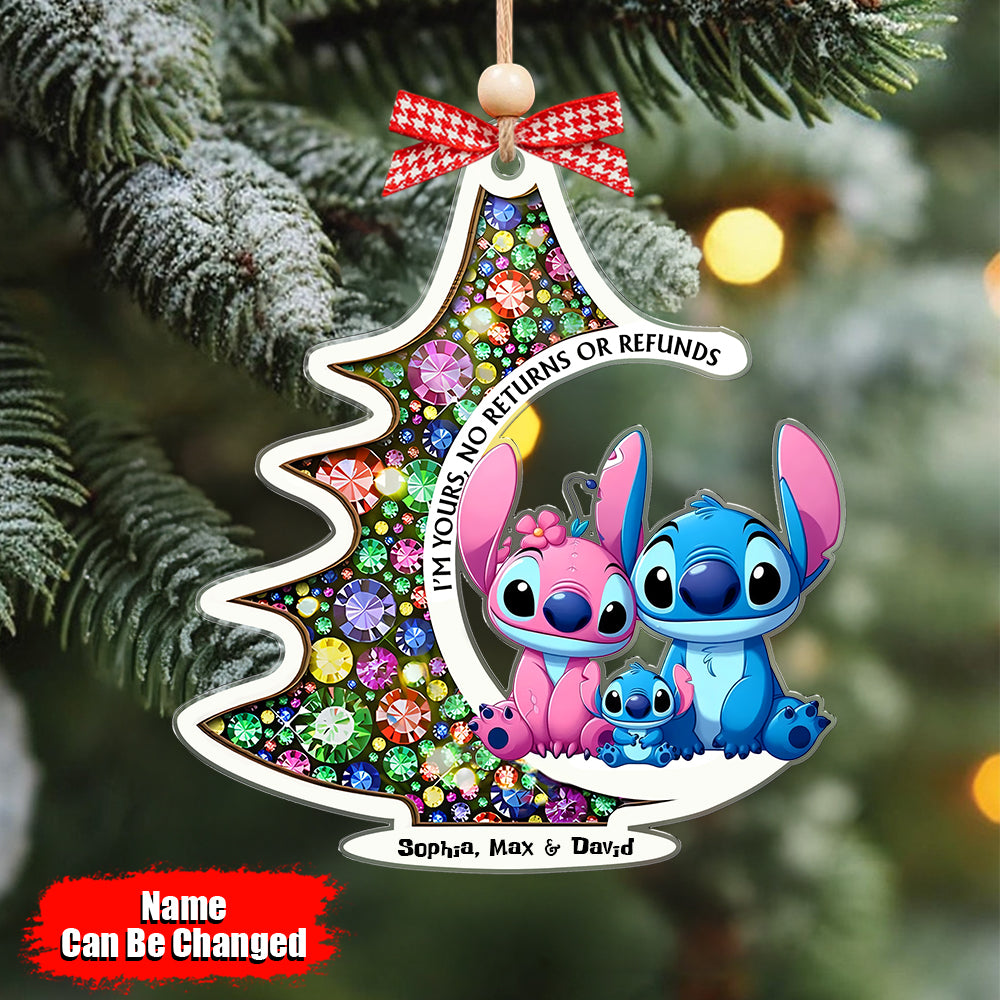 Any Name - Personalized Ohana Ornament