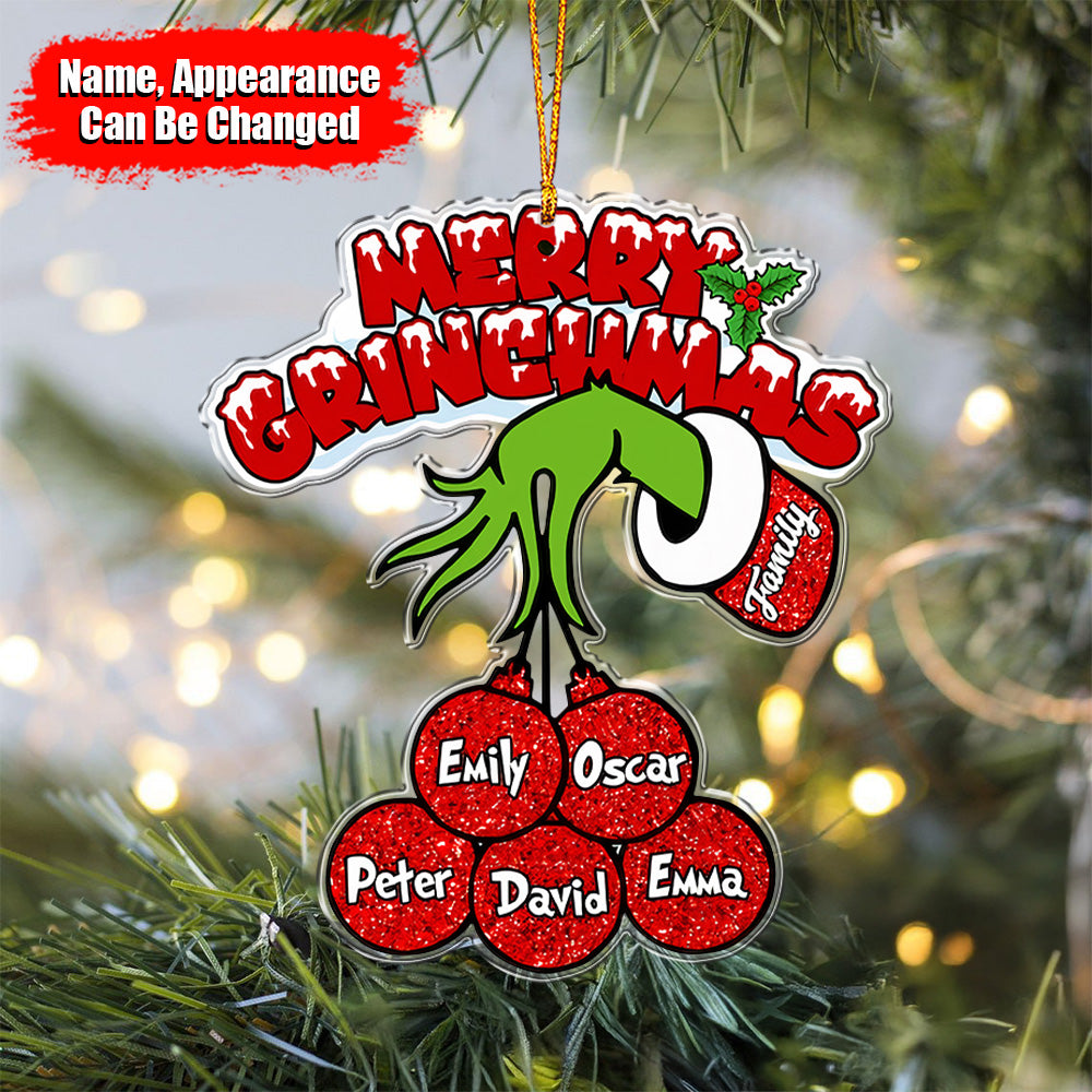 Personalized Gifts For Family Acrylic Ornament 07nath251124