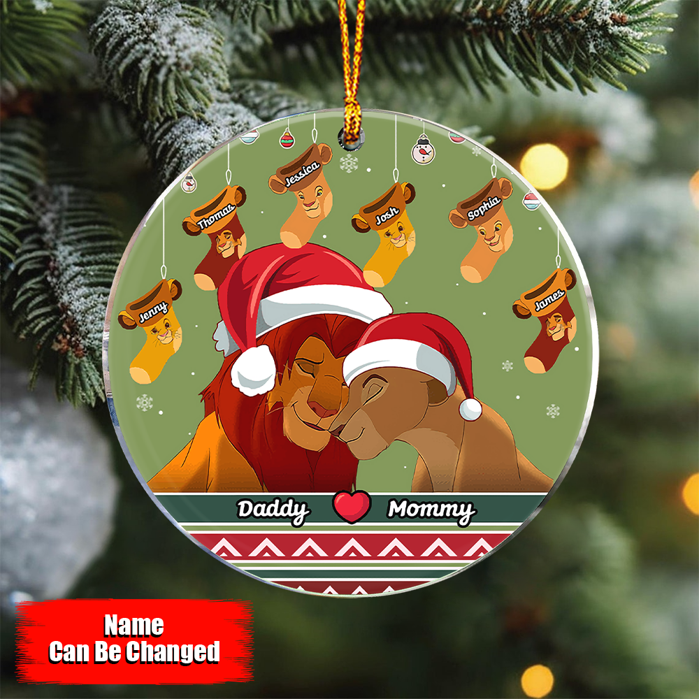 Personalized Gifts For Family Christmas Ornament