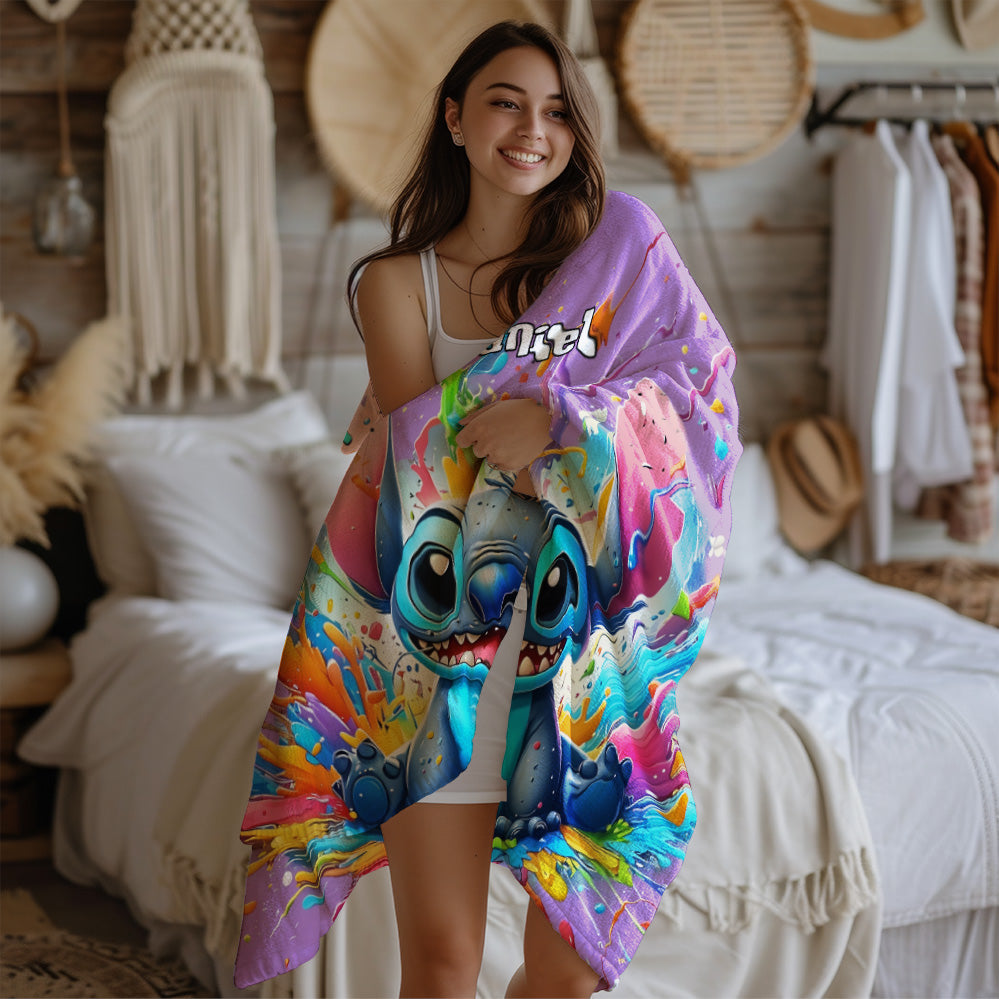 Colorful Ohana - Personalized Ohana Blanket 06nath131224