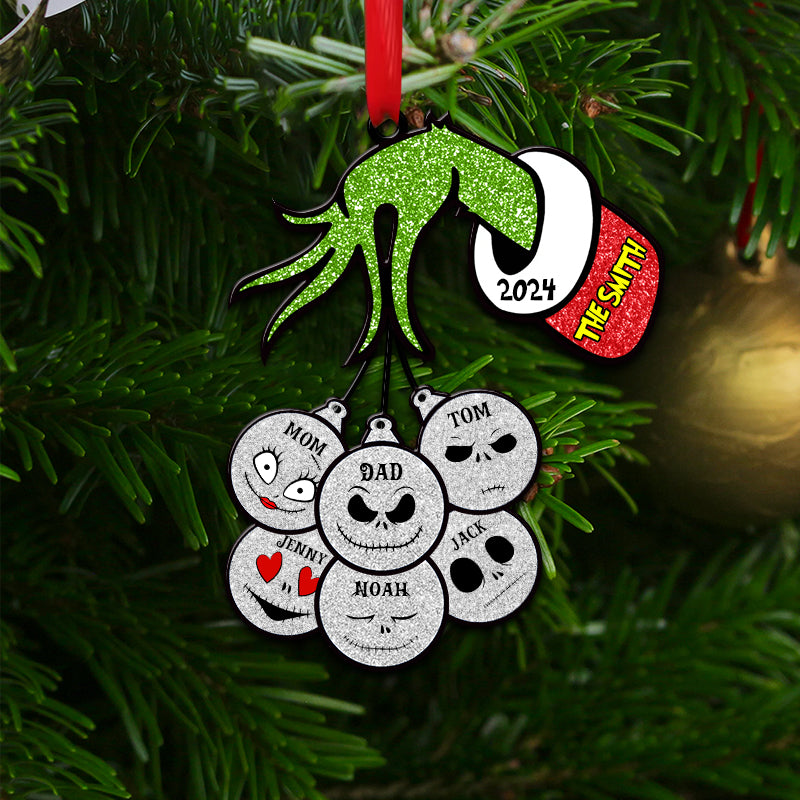 Personalized Gift For Family Christmas Ornament 02naqg230924