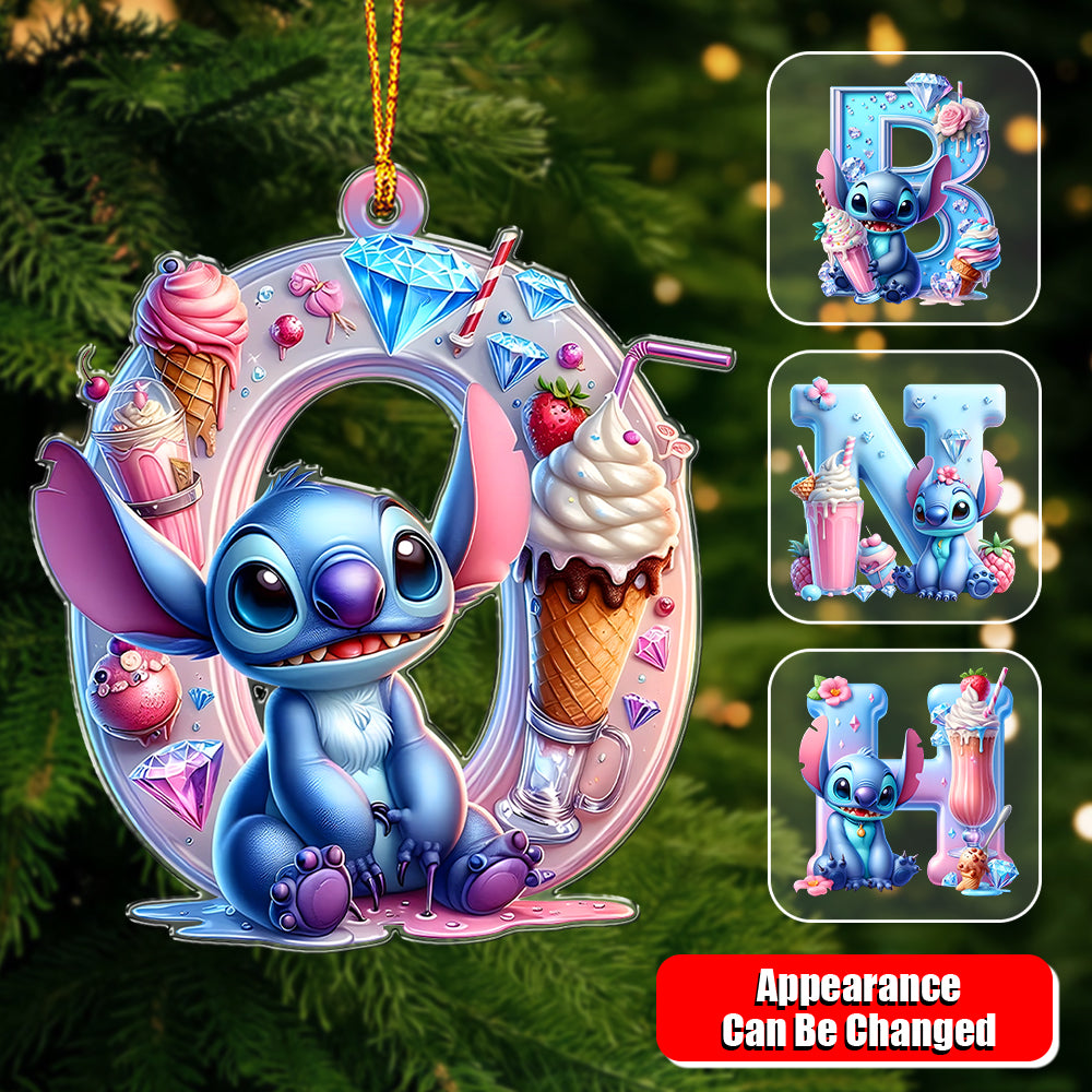 Blue Ohana - Personalized Ornament 05nath051124