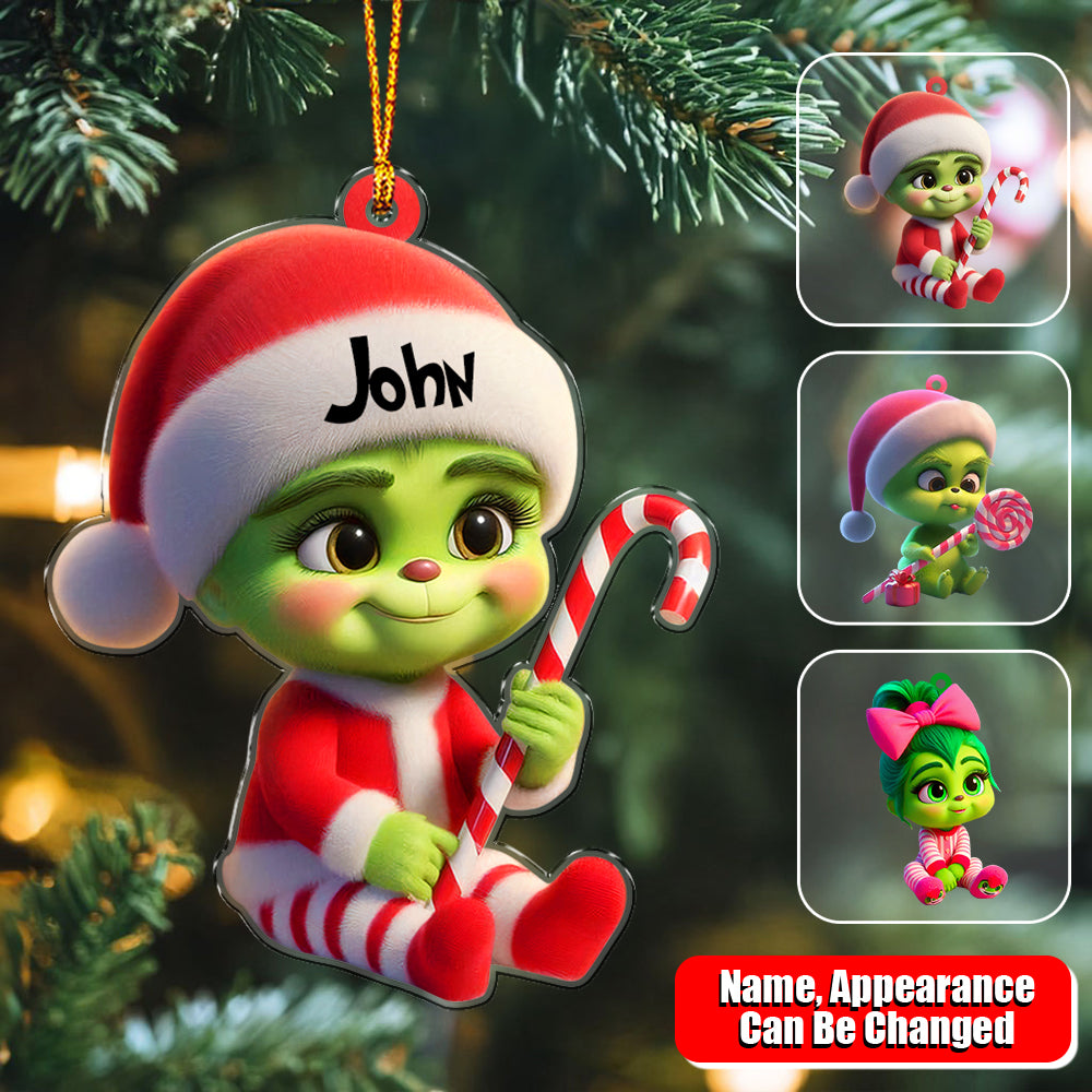 Baby Grinchmas - Personalized Ornament 08nath021224