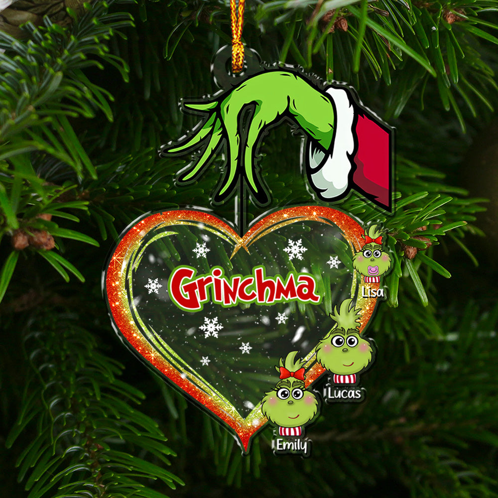 Personalized Gifts For Grandma Christmas Ornament 05naqg181124