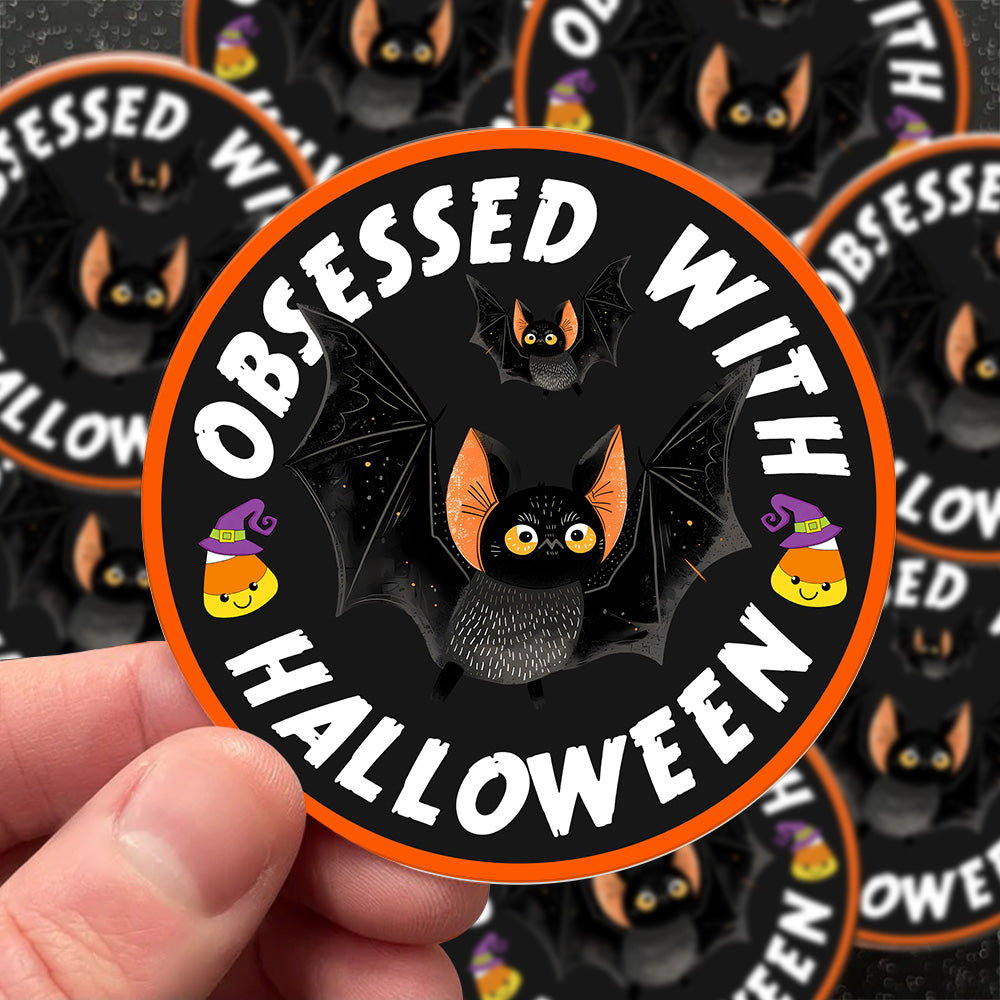 Obsessed with Halloween Sticker