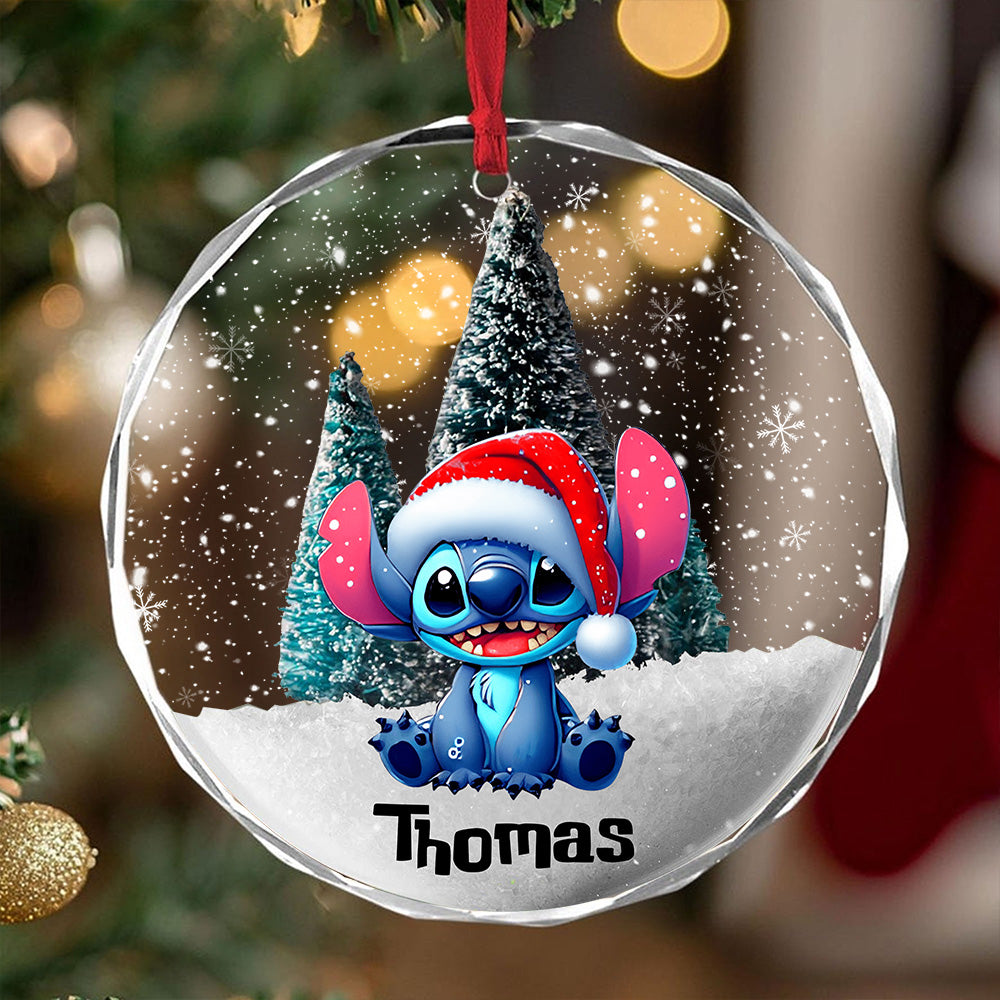 Personalized Disney Stitch Christmas Ornament 03naqg271124